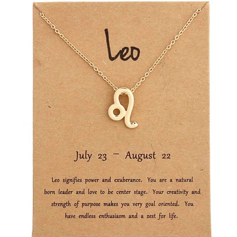 Leo ♌️ charm necklace  BUNDLE 5-$25!!!